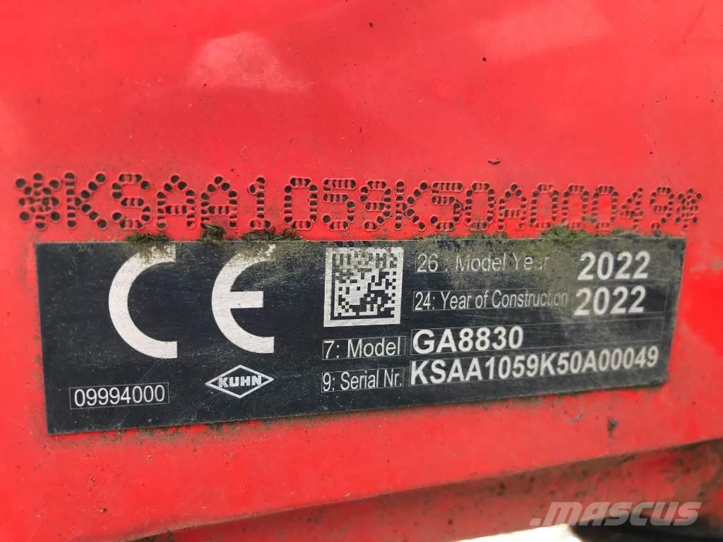 Kuhn GA 8830 Уиндроуърс/Косачки за сено и др.
