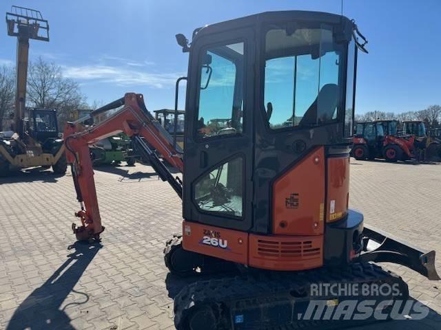 Hitachi ZX 26 Мини екскаватори < 7 т