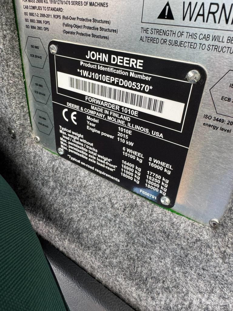 John Deere 1010 E Форуардери