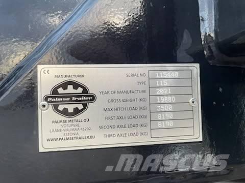 Palmse Trailer 115 Разглобяеми полуремаркета
