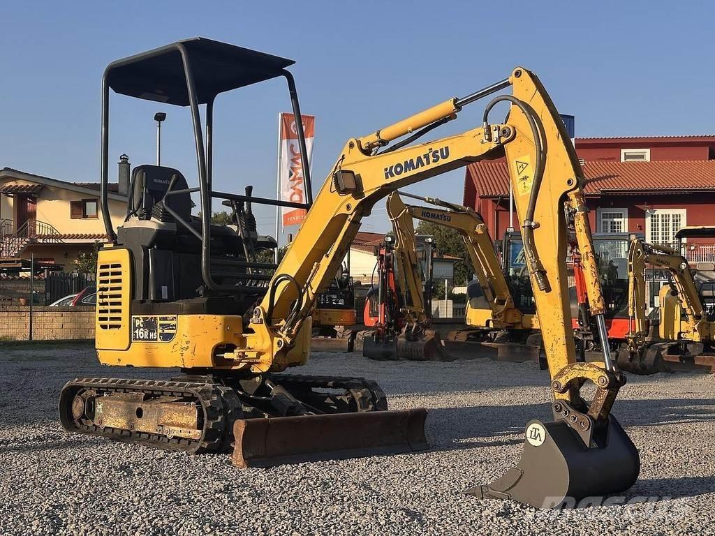 Komatsu PC16R-3HS Мини екскаватори < 7 т