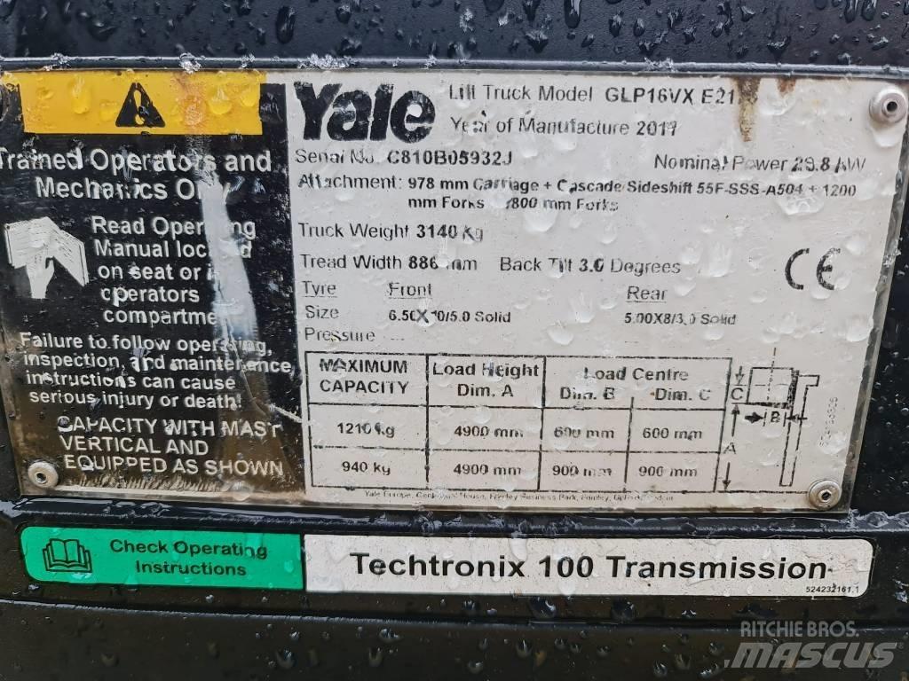 Yale GLP16VX Камиони с АГУ