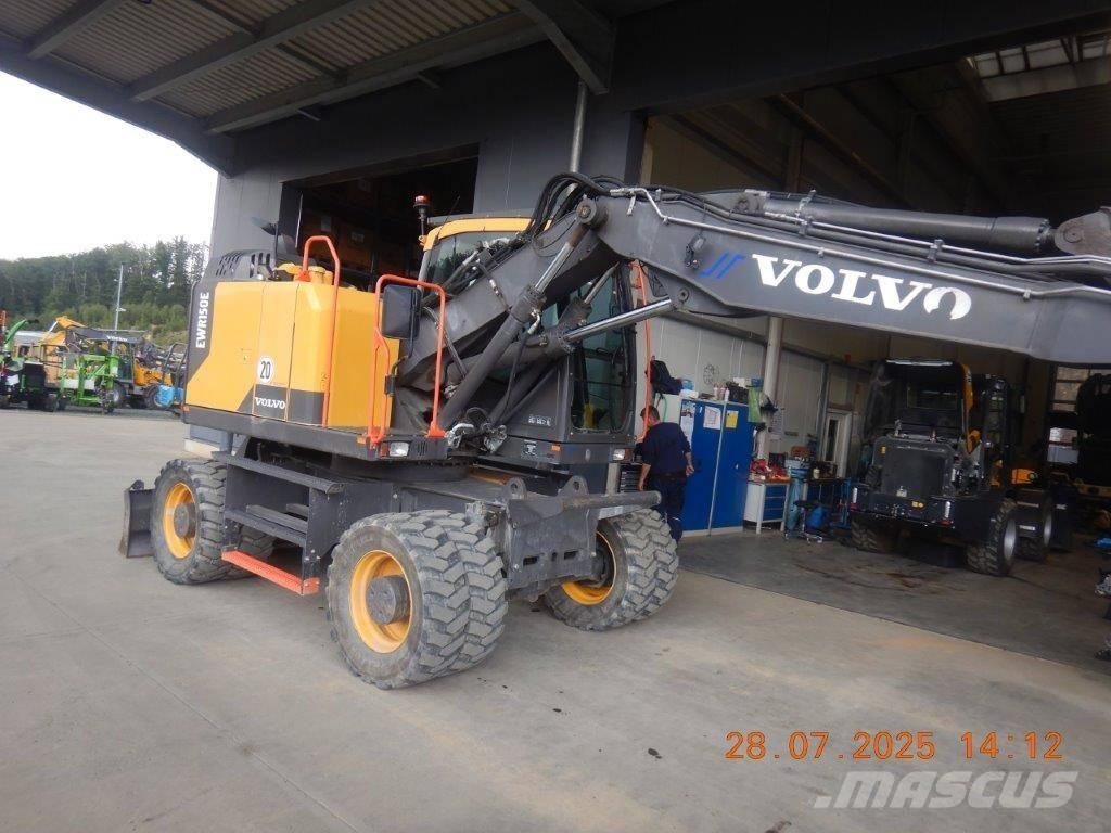 Volvo EWR 150 E Колесни екскаватори