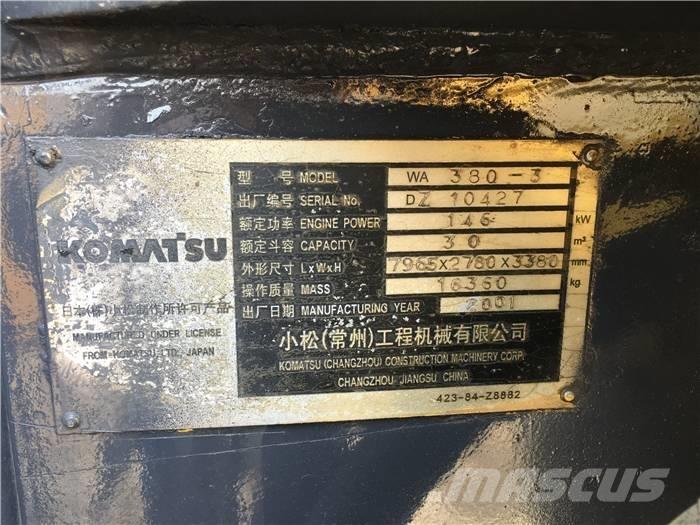 Komatsu WA 380-3 Колесни товарачи