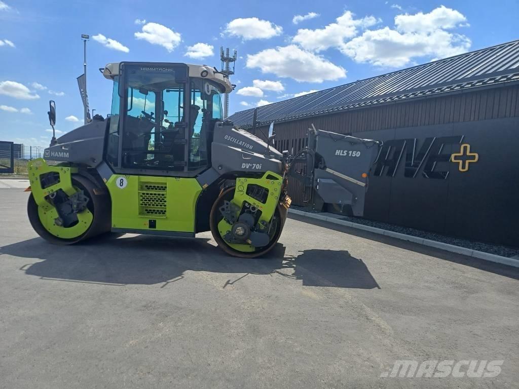 Hamm DV+ 70i VO-S Двойни барабанни ролки
