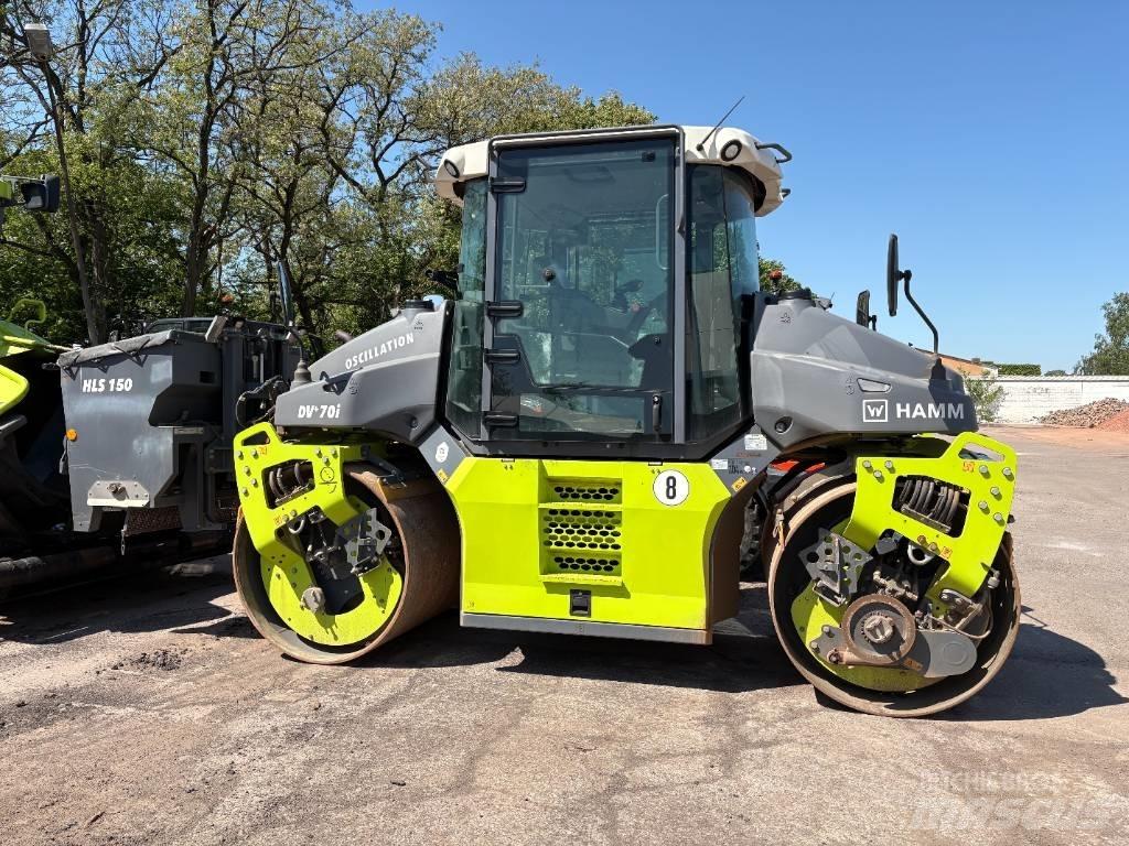 Hamm DV+ 70i VO-S Двойни барабанни ролки
