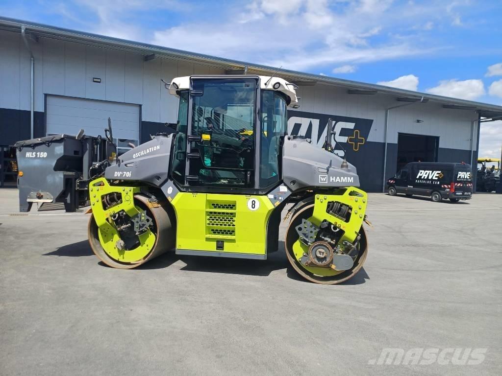 Hamm DV+ 70i VO-S Двойни барабанни ролки
