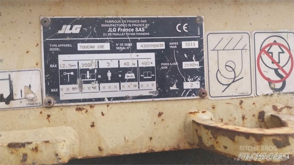JLG T10E Други вишки и платформи