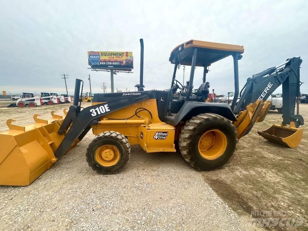 John Deere 310 E Товарач със заден ексватор