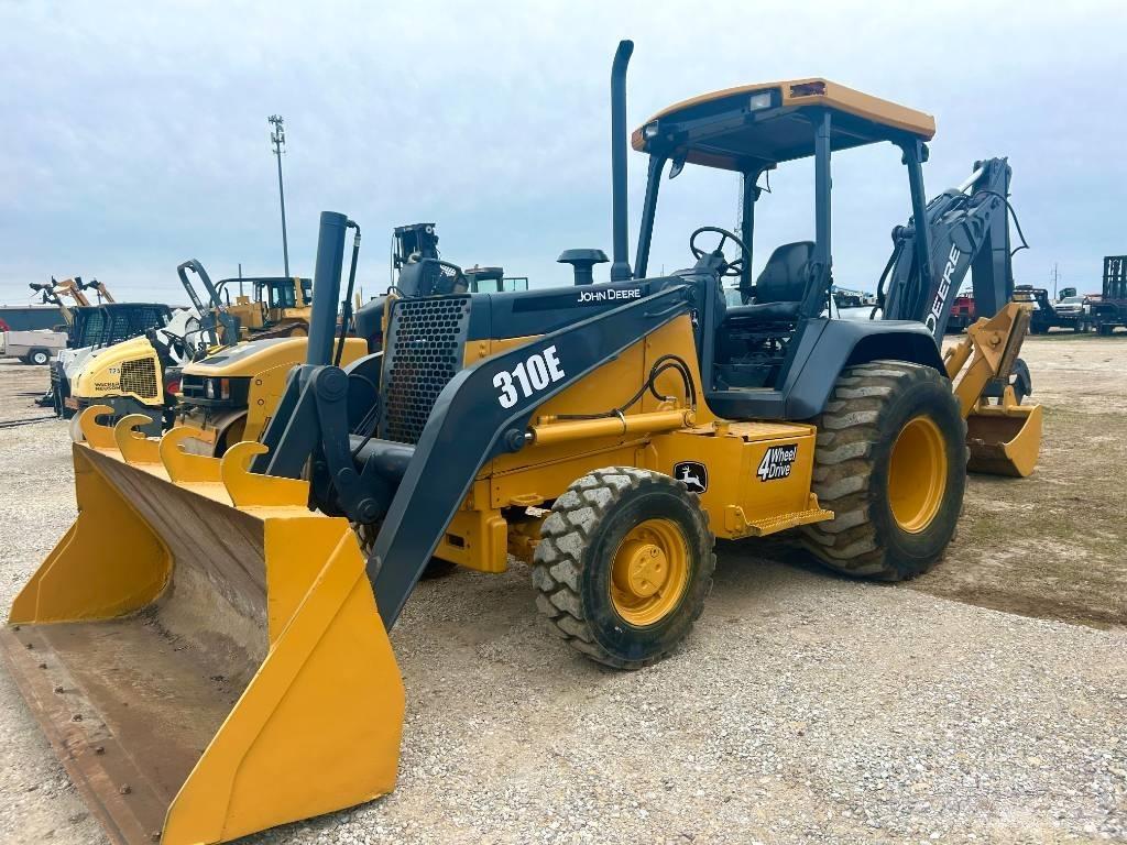 John Deere 310 E Товарач със заден ексватор