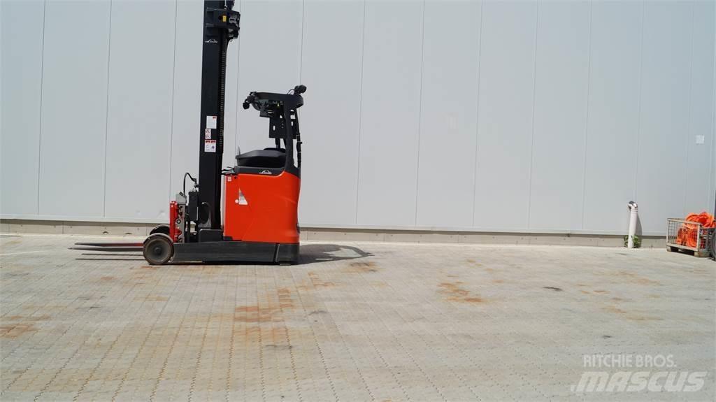 Linde R20 Ретрак/ Високоповдигач с изместване на вилката напред