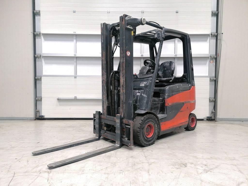 Linde E20H-01/600 Електрически вилични кари-повдигачи