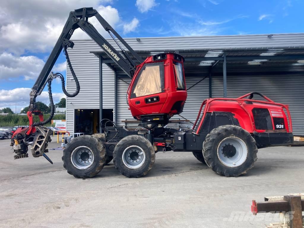 Komatsu 931 Харвестери