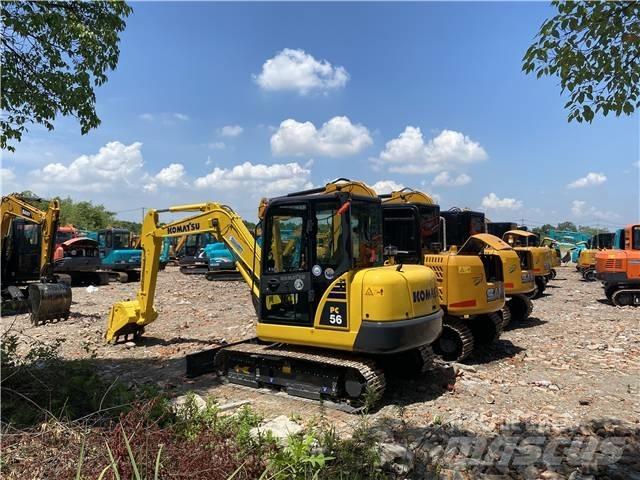Komatsu PC56-7 Верижен екскаватор