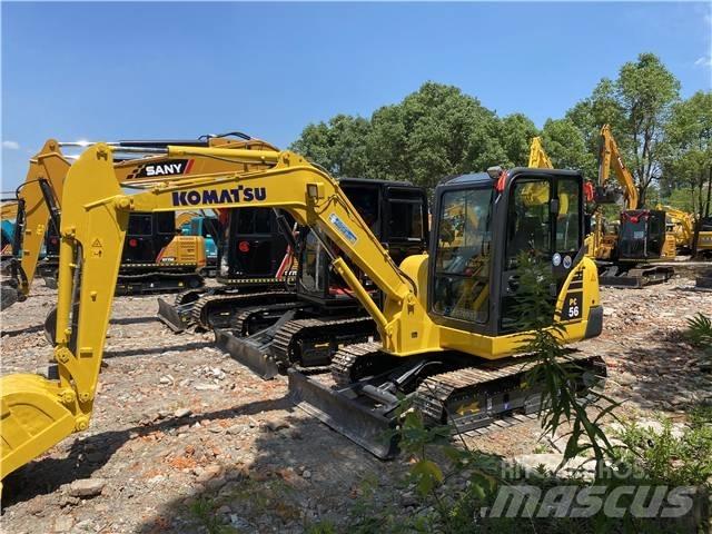 Komatsu PC56-7 Верижен екскаватор