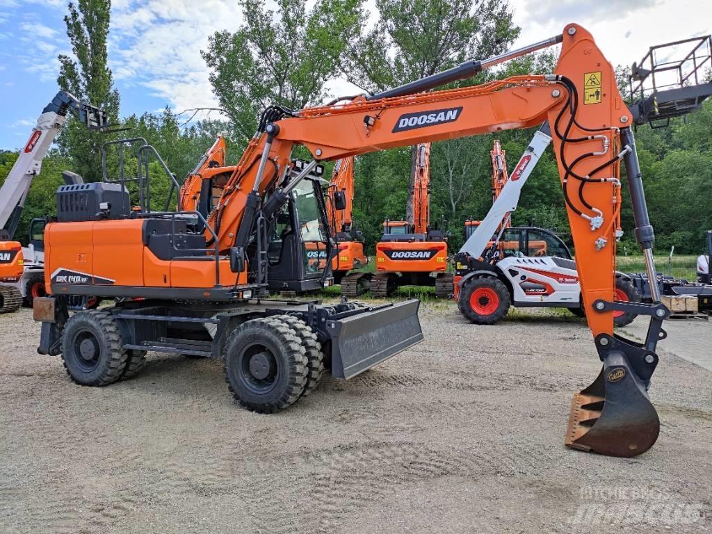 Doosan DX140W-7 Колесни екскаватори