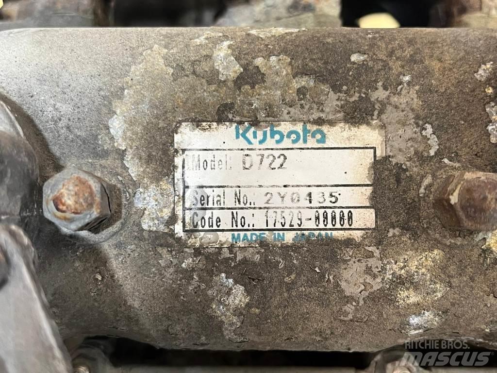 Kubota D722 ENGINE Двигатели