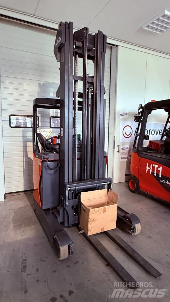 Linde R14/1120 Ретрак/ Високоповдигач с изместване на вилката напред