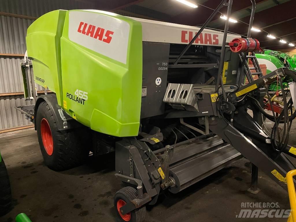 CLAAS 455 Uniwrap Сламопреси за кръгли бали
