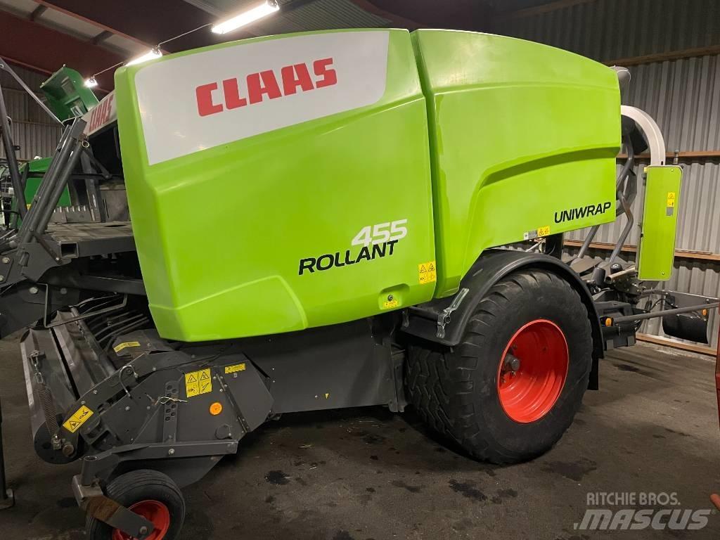 CLAAS 455 Uniwrap Сламопреси за кръгли бали

