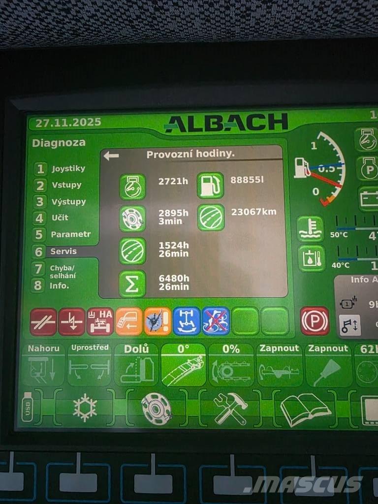 Albach Diamant 2000 Дробилки за клони