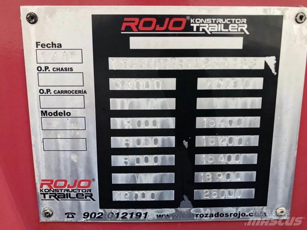  ROJO 1+ 3 LOWLOADER Нискотоварни полуремаркета
