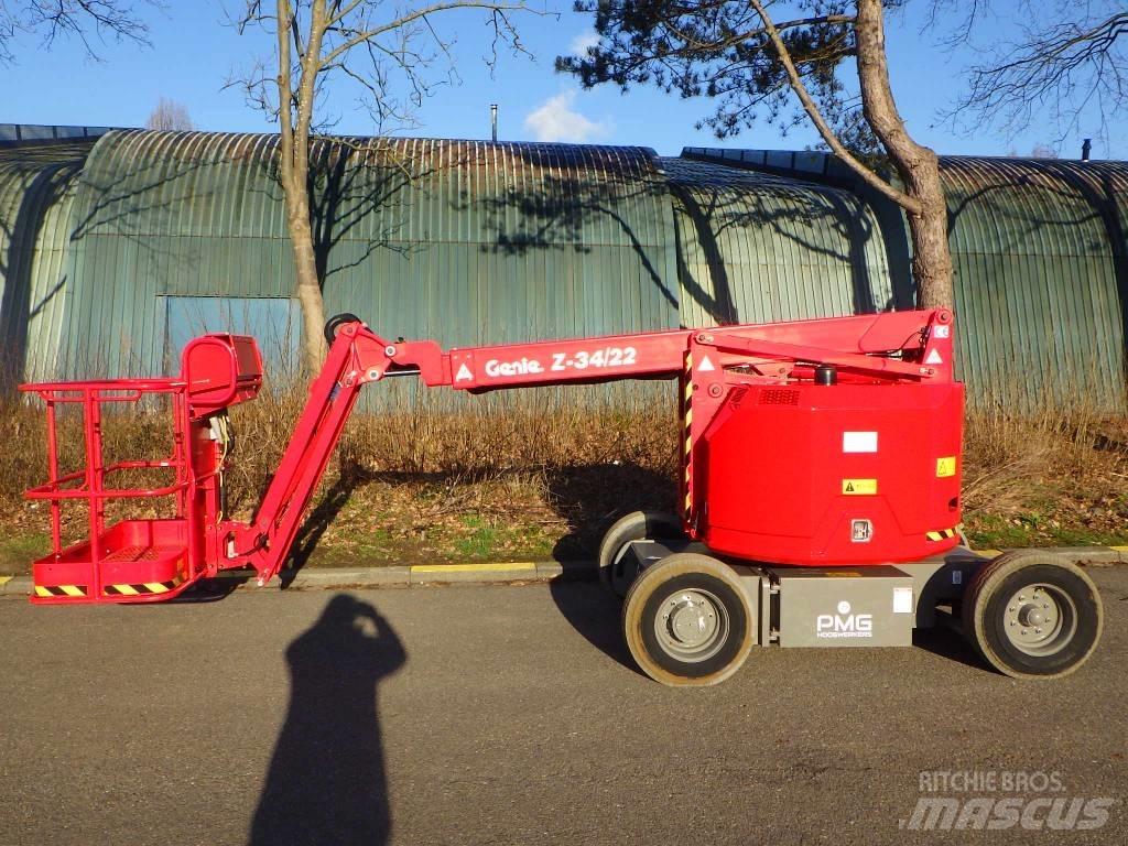 Genie Z34/22BE Съчленени стрелови подемници