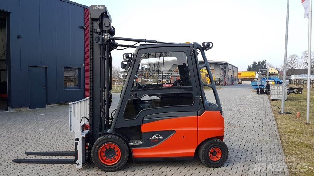 Linde E45H-01/550 Електрически вилични кари-повдигачи