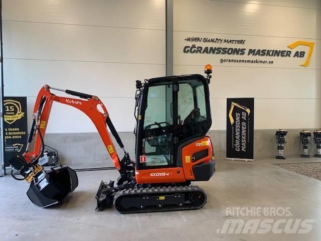 Kubota KX 019-4 Мини екскаватори < 7 т