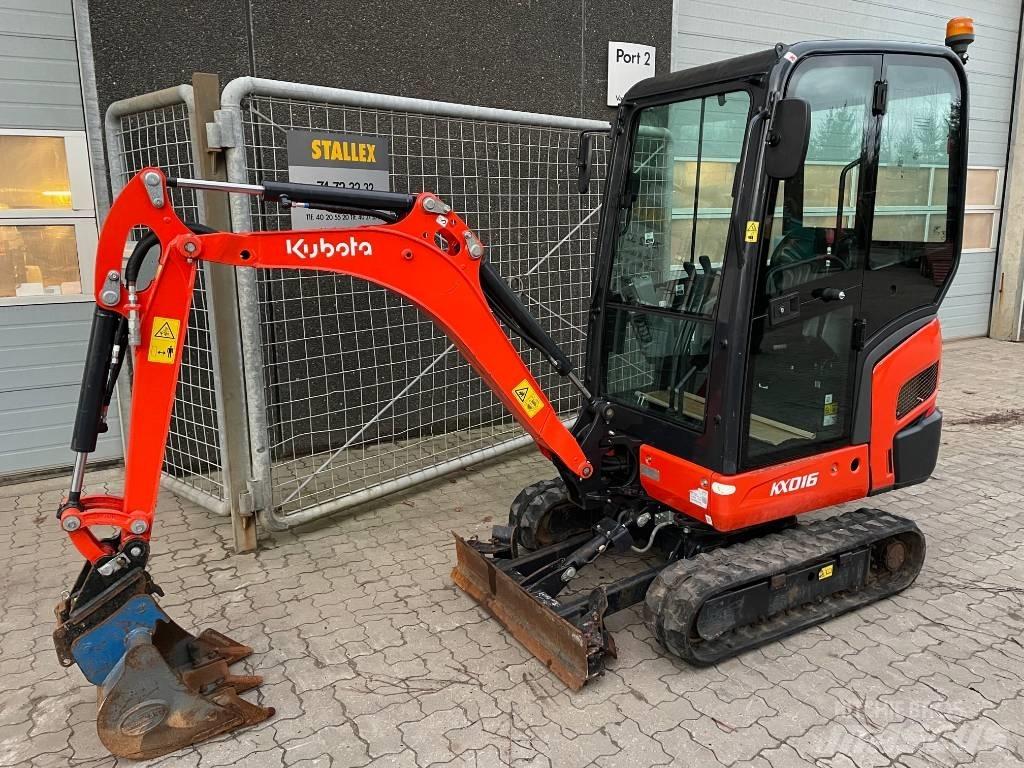 Kubota KX016-4 Мини екскаватори < 7 т
