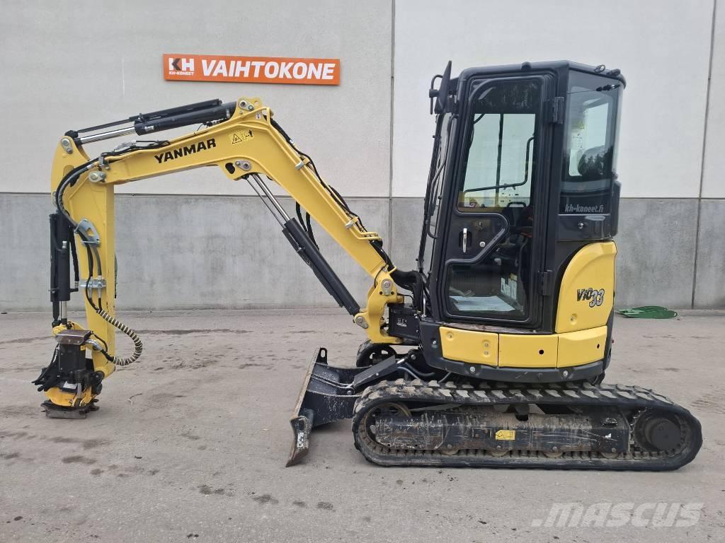 Yanmar Vio 33-6 Мини екскаватори < 7 т