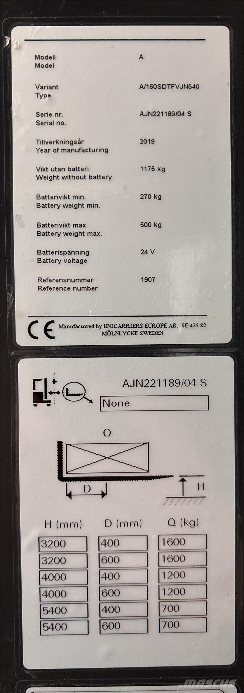 Atlet A160 Самоходни товарачи