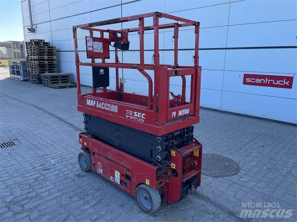 Manitou 78SEC Ножични работни платформи