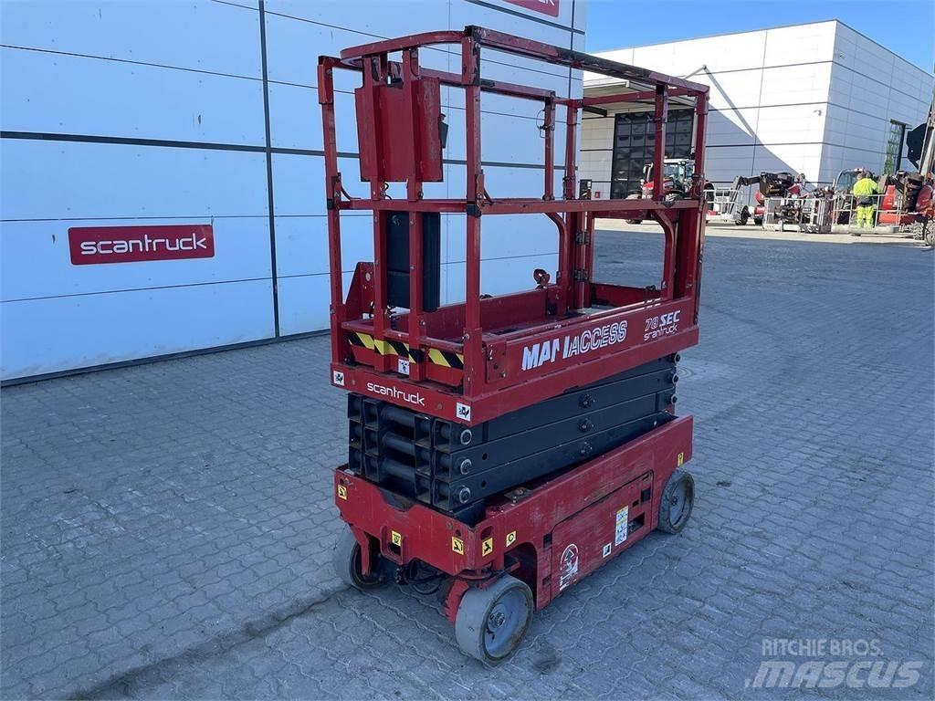 Manitou 78SEC Ножични работни платформи