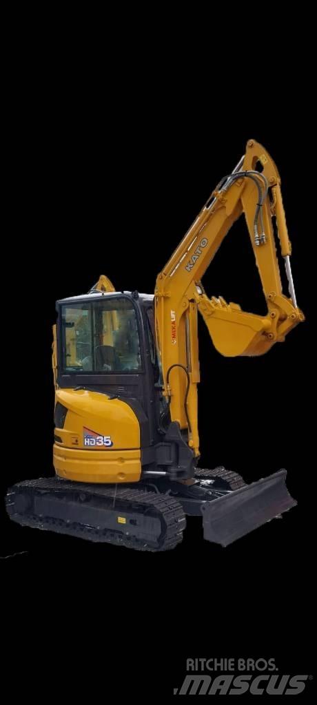 Kato HD35 Мини екскаватори < 7 т