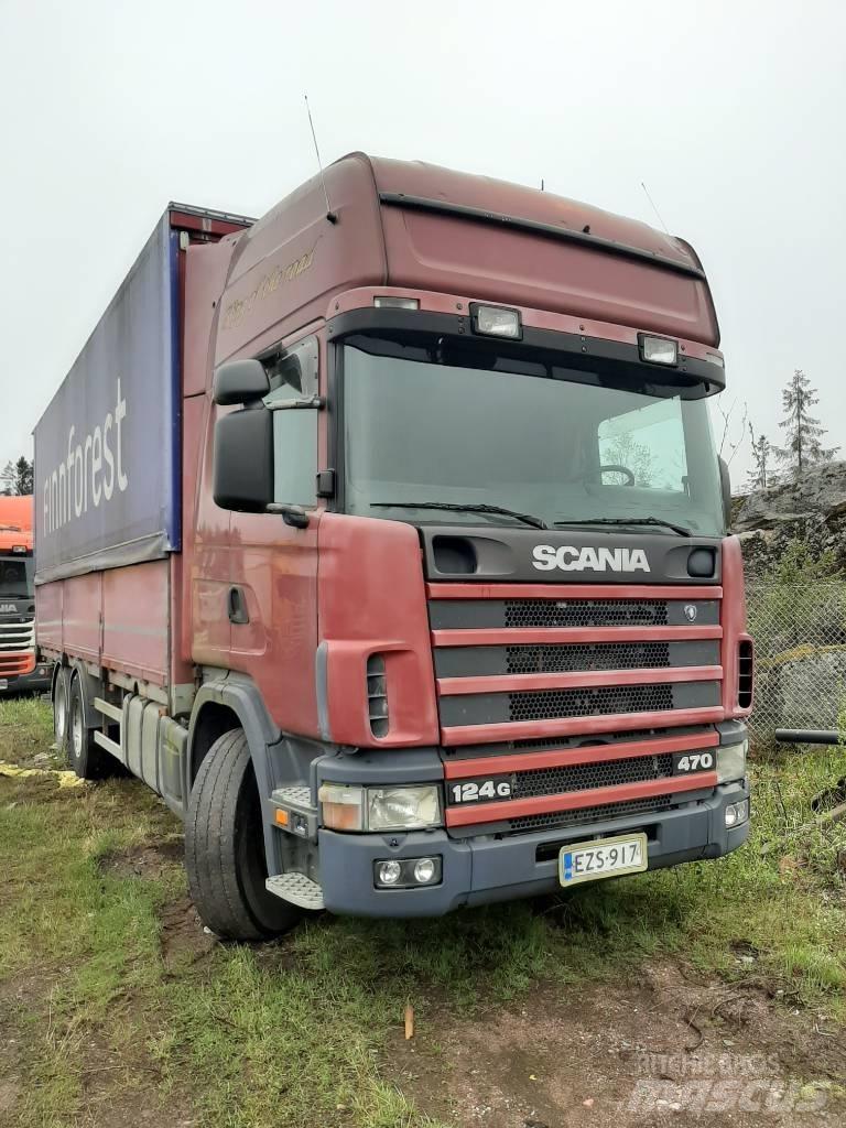 Scania R 124 Брезентови камиони
