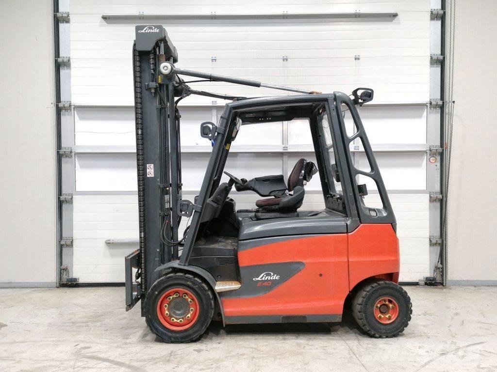 Linde E40H-01/600 Електрически вилични кари-повдигачи