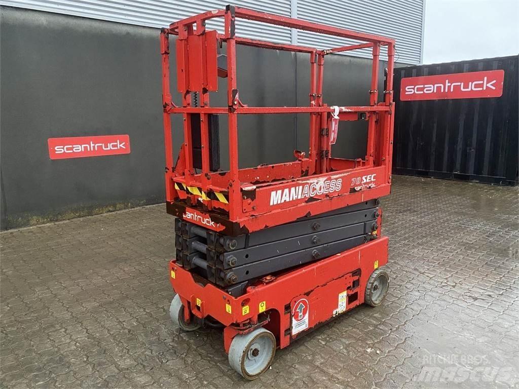 Manitou 78SEC Ножични работни платформи