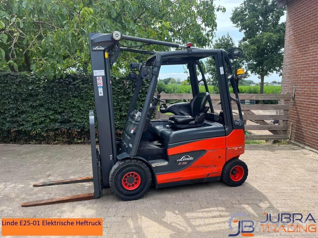 Linde E25-01 Електрически вилични кари-повдигачи