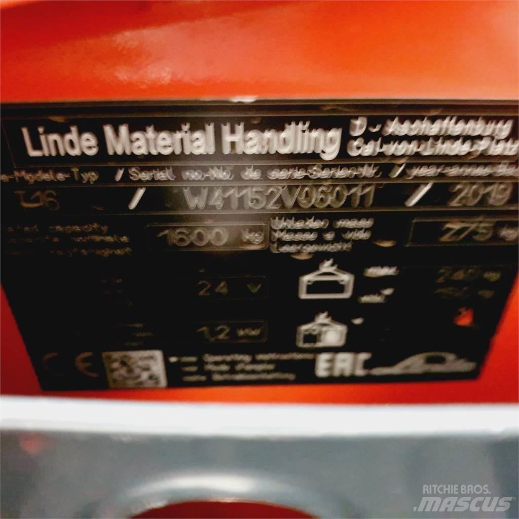Linde T16 Li-Ion Нископовдигач