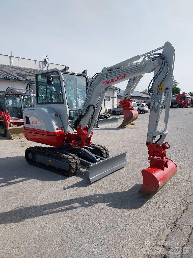 Takeuchi TB230 Мини екскаватори < 7 т