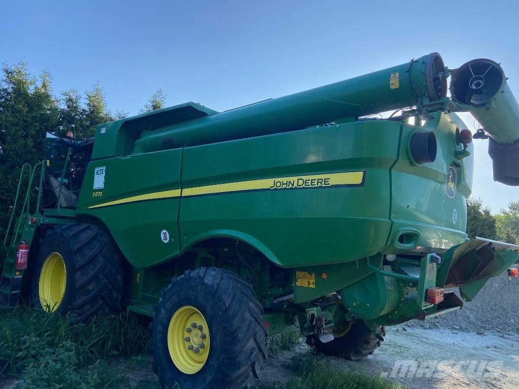 John Deere S 670 i Комбайни