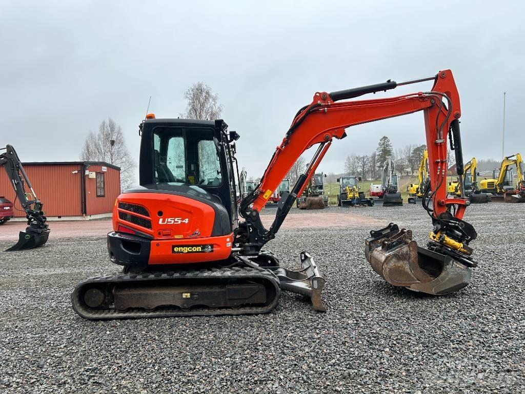Kubota U55-4 Мини екскаватори < 7 т