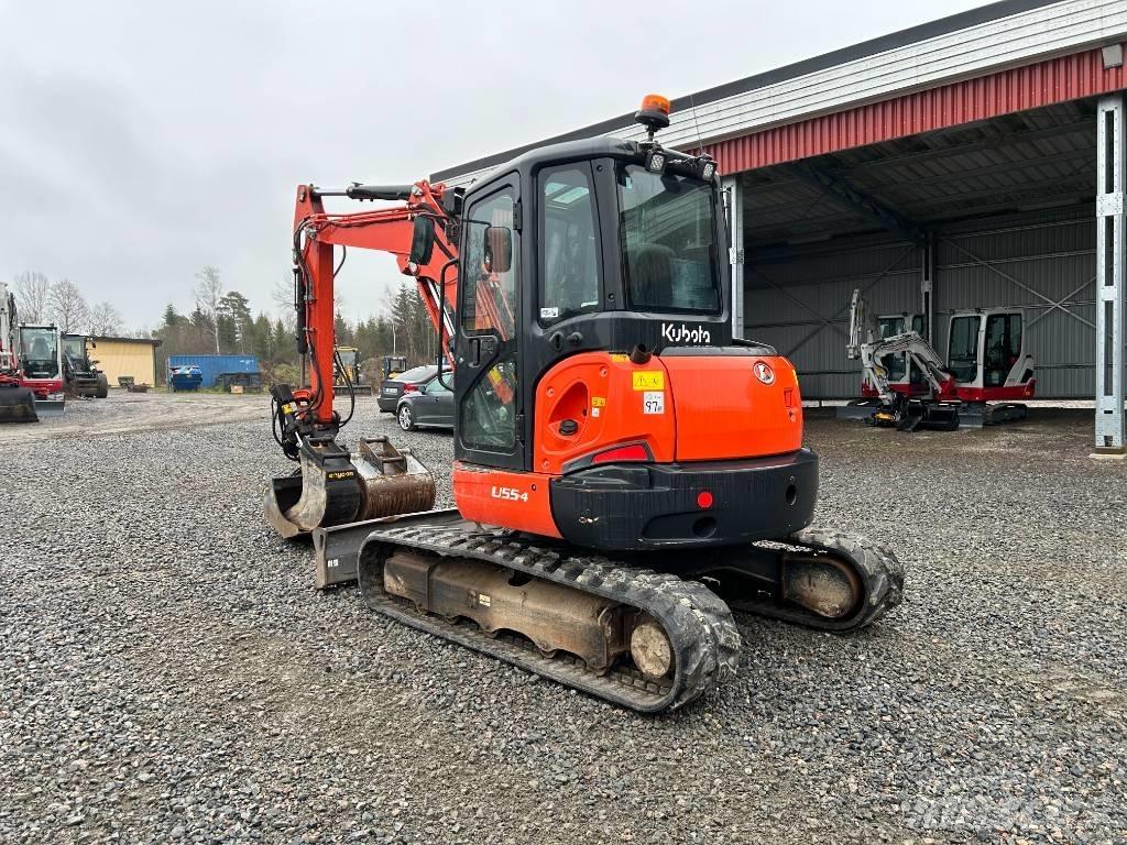 Kubota U55-4 Мини екскаватори < 7 т