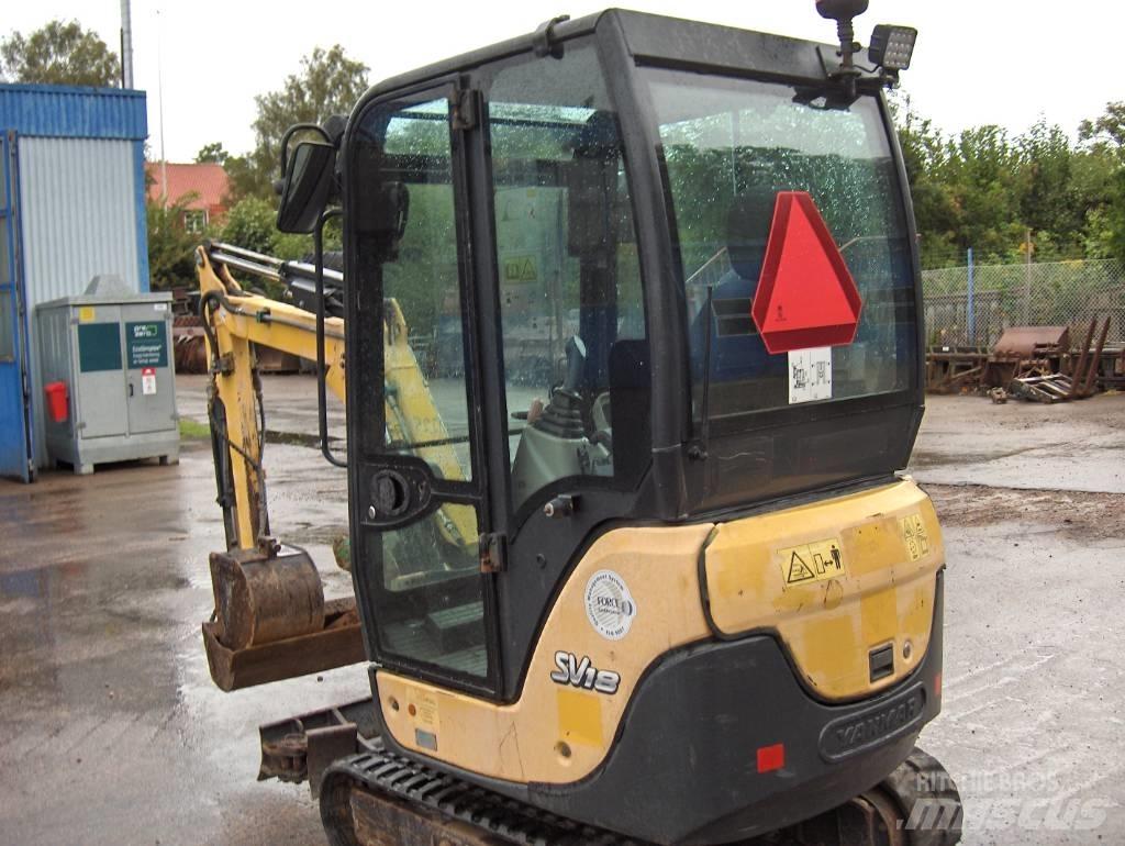 Yanmar SV 18 Мини екскаватори < 7 т