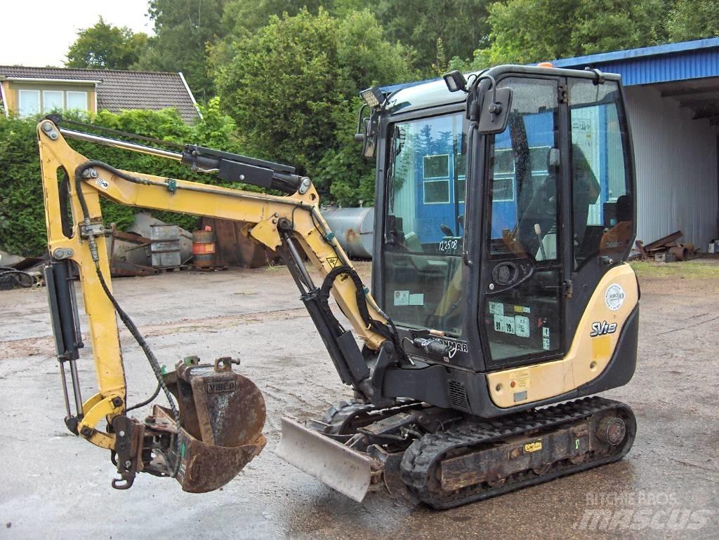 Yanmar SV 18 Мини екскаватори < 7 т