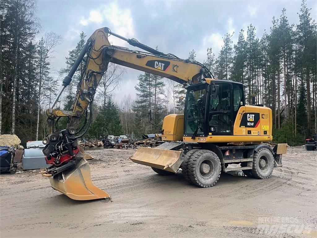 CAT M 314 F Колесни екскаватори