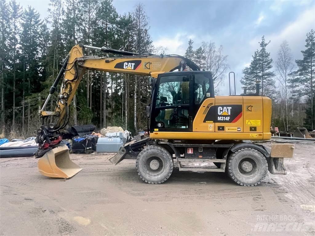 CAT M 314 F Колесни екскаватори