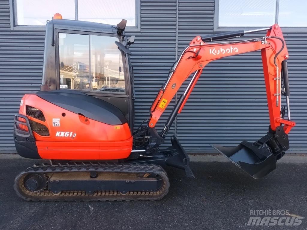 Kubota kx61-3 Мини екскаватори < 7 т