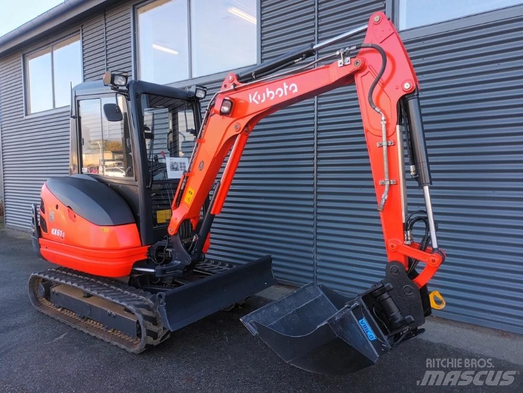 Kubota kx61-3 Мини екскаватори < 7 т